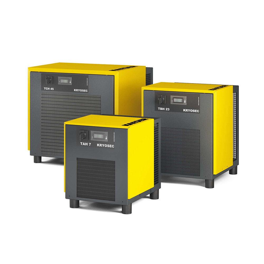 Essiccatori a refrigerazione ad espansione diretta Serie KRYOSEC – da 0,35 m3/min a 4,5 m3/min